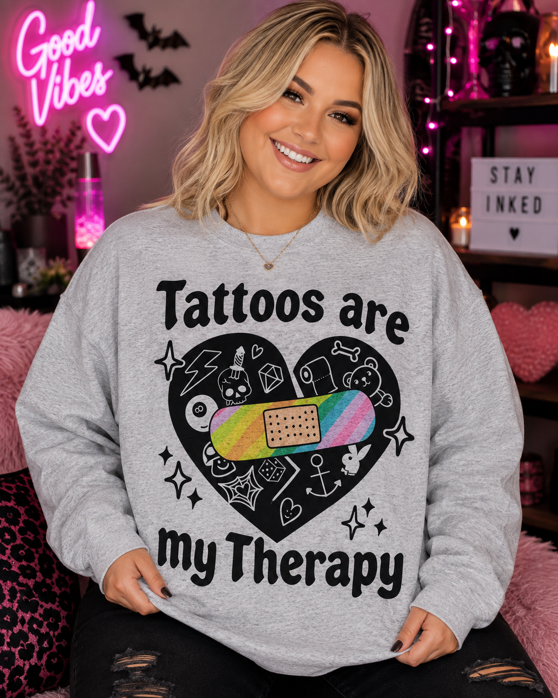 Tattoos Are My Therapy Tee