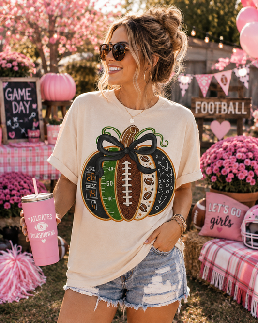 Tailgates & Touchdowns Pumpkin Tee