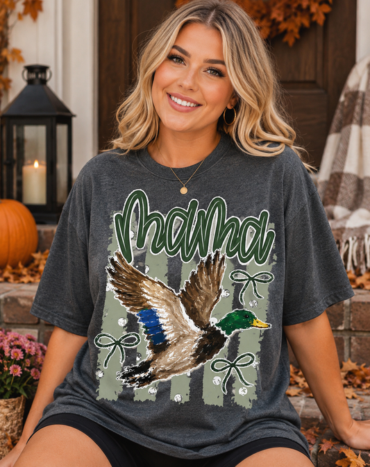 MAMA Mallard Duck Tee