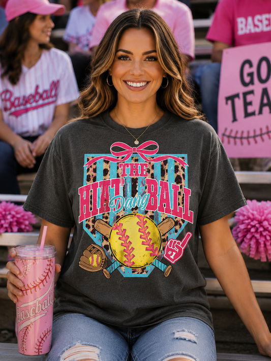 Hit the Dang Ball Softball Tee