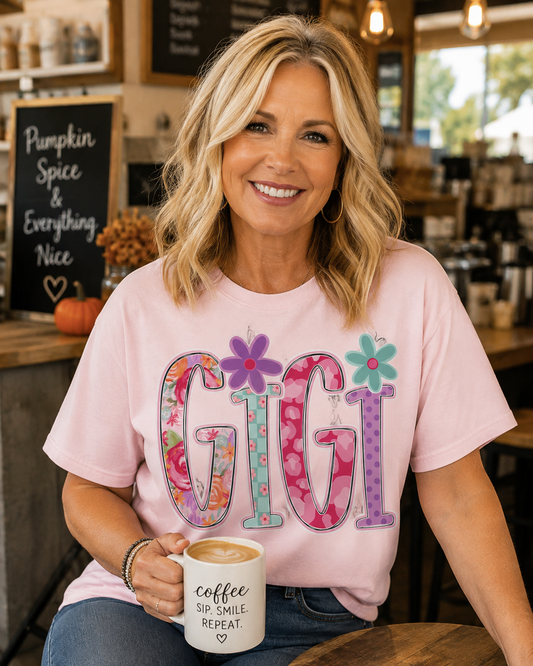 GIGI Bright Florals Tee